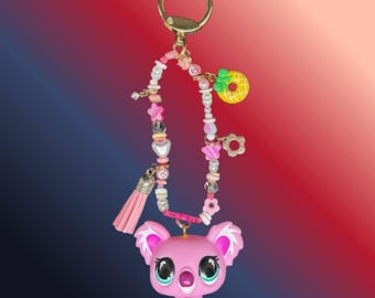 Littlest Pet Shop LPS Custom Keychain Bag Tag Bag Charms