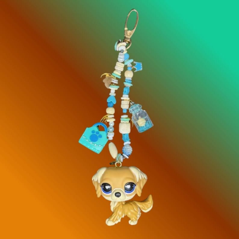 Littlest Pet Shop LPS Custom Keychain Bag Tag Bag Charms - Etsy