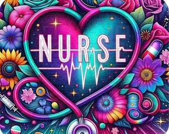 Custom Nurse Mouse Pad