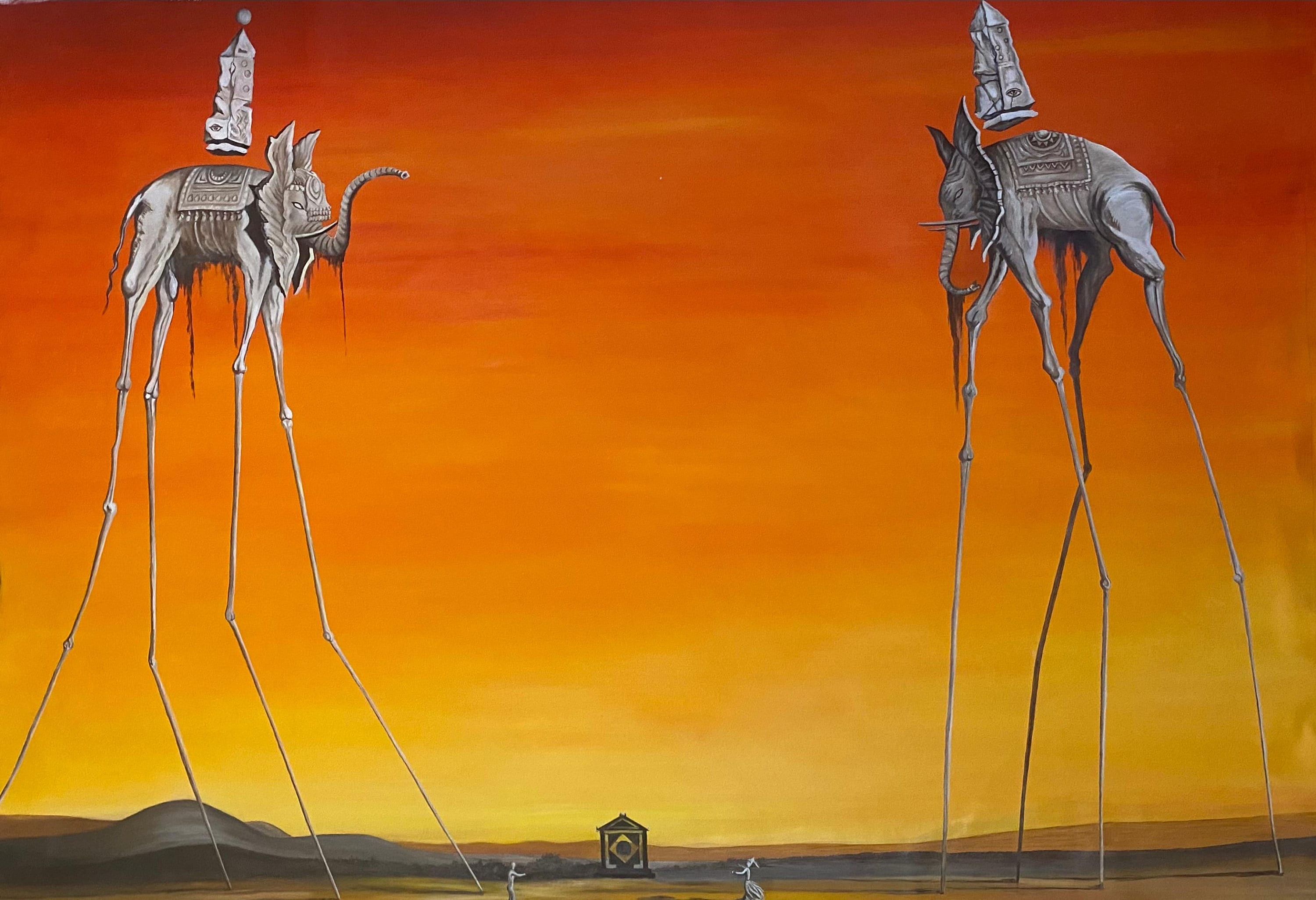 Salvador Dali Elefantes Tuba