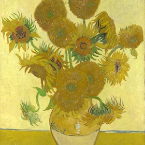 Vincent van Gogh Sunflowers, Oil Painting Reproduction, framed painting, home decor wall art, oil painting on canvas