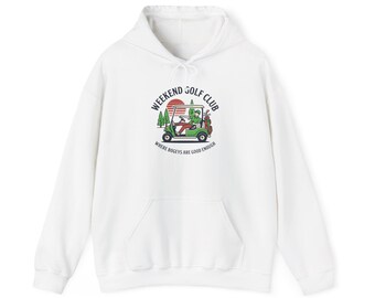 Weekend Golf Club Hoodie | retro golf, bogey humor