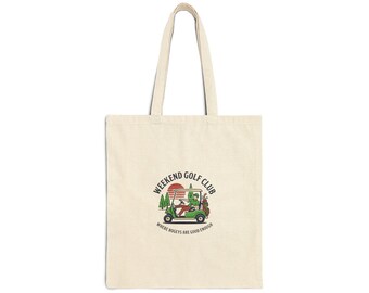 Weekend Golf Club Tote | Retro golf, bogey humor, country club vibes
