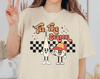 Baseball Season Shirt, Baseball Mom Shirt, Sports Mom Shirt, Mama Shirt, Family Baseball Shirt, Mom Shirt, Tis The Season Shirt