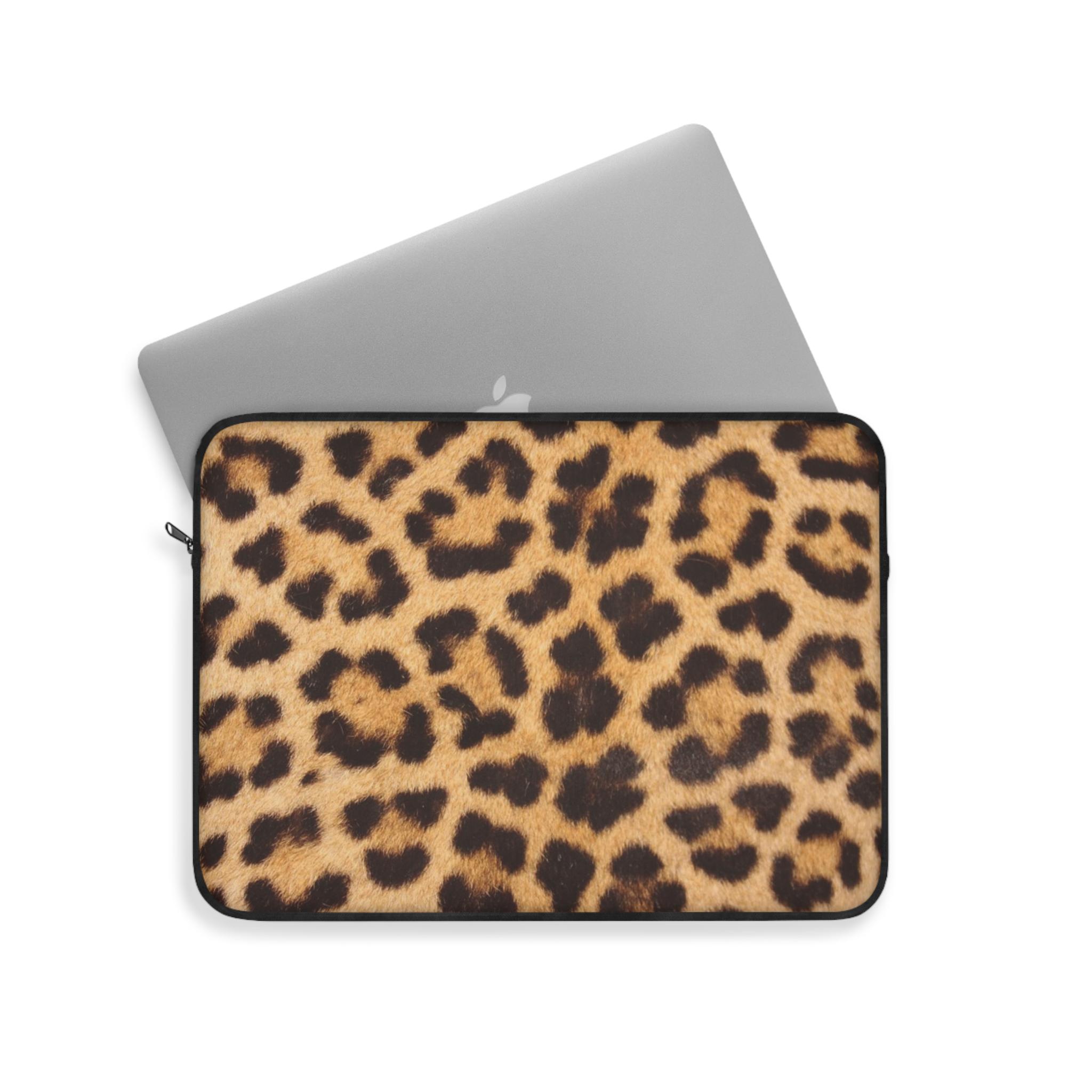 Leopard Animal Print Laptop Sleeve Tablet Computer Fall MacBook Pro Computer Zubehor Etsy