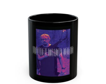 Sam Hyde Million Dollar Extreme MDE World Peace AK 47 Protect Whats Yours Freedom America Ceramic Coffee 11oz Black Mug