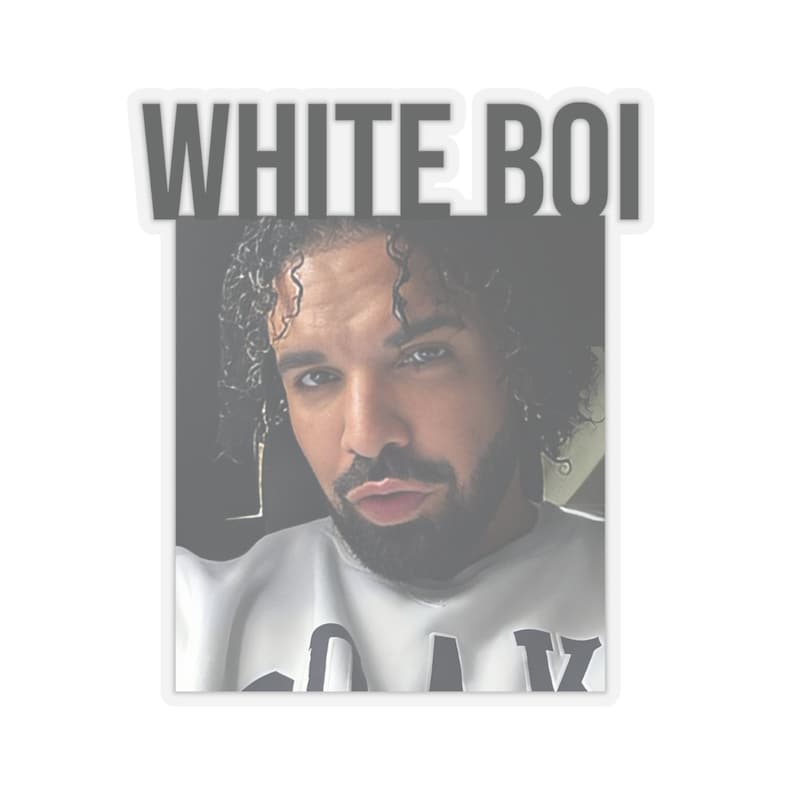 Funny White Boi Drake Drizzy Rick Ross Beef Meme Waterbottle MacBook
