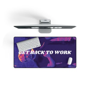 Sam Hyde 'Get Back To Work' Meme Mouse Pad (31.5" x 15.5")