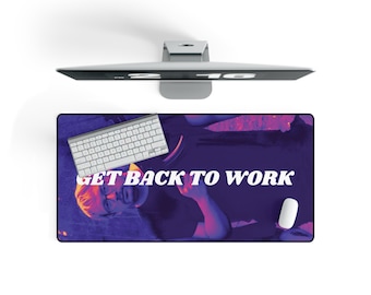 Sam Hyde 'Get Back To Work' Meme Mauspad (80 cm x 15,5 Zoll)