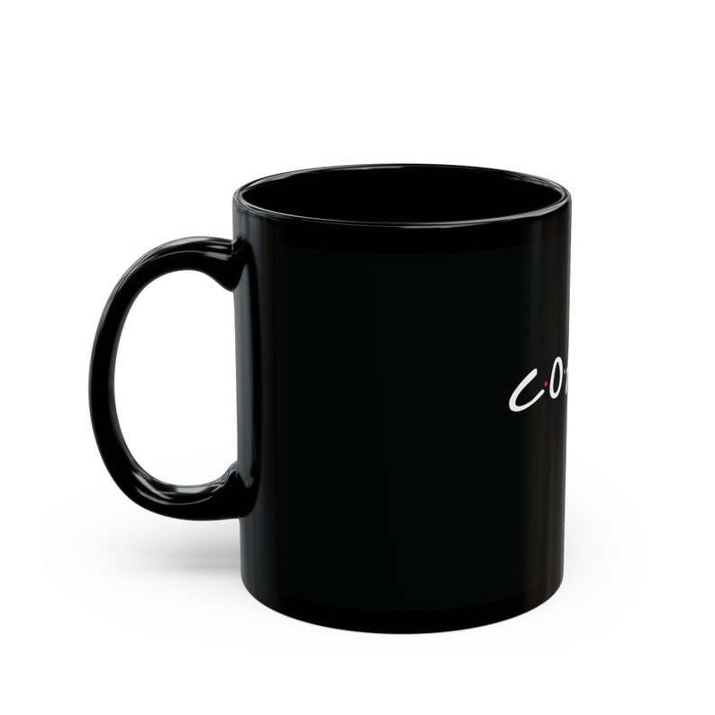 Coffee Pop Culture Meme zwarte keramische koffiemok van 11 oz afbeelding 2