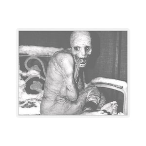 Russian Sleep Experiment Creepypasta Spooky Halloween Morbid Curiosity Laptop Waterbottle MacBook Car Guitar Case Vinyl Decal Sticker image 1