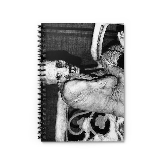 Russian Sleep Experiment Insomnia Insomniac Study Creepypasta Morbid Curiosity Diary Notebook, Study Notebook, Ruled Line