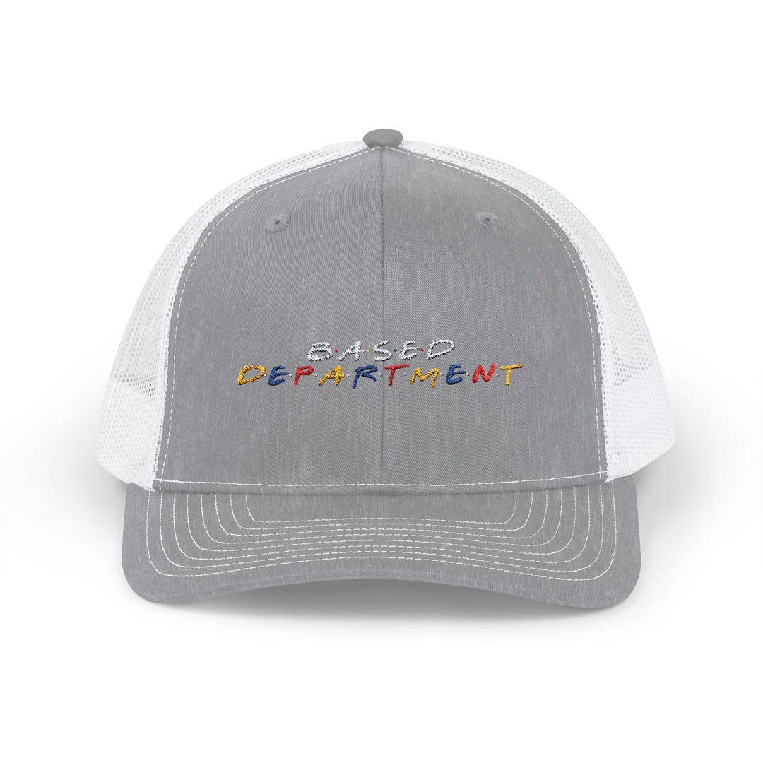 Based Department Meme Snapback Trucker Cap Hat Unisex One Size Fits All ...