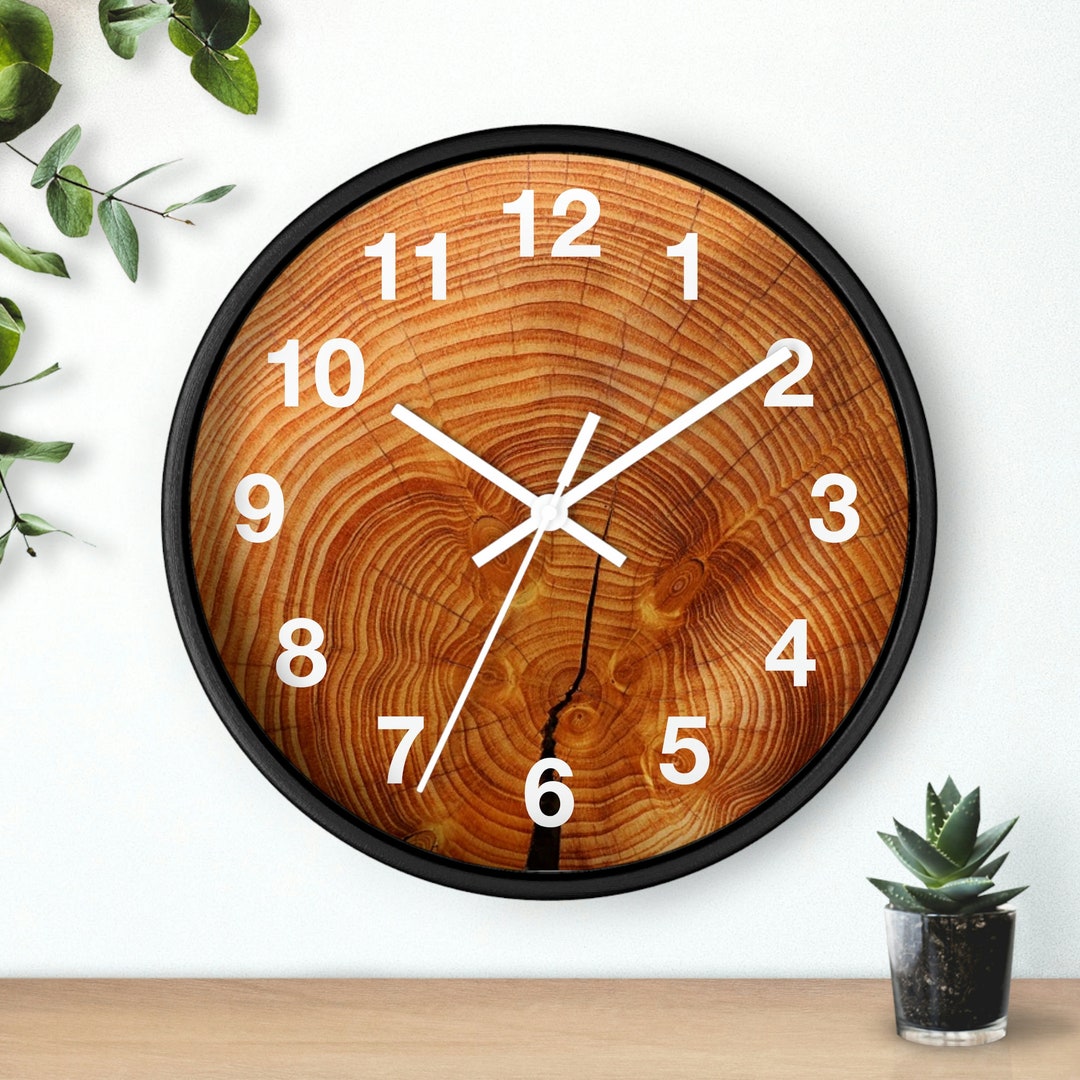 Aesthetic Natural Tree Ring Woodgrain Boho Chic 10 Wall - Etsy
