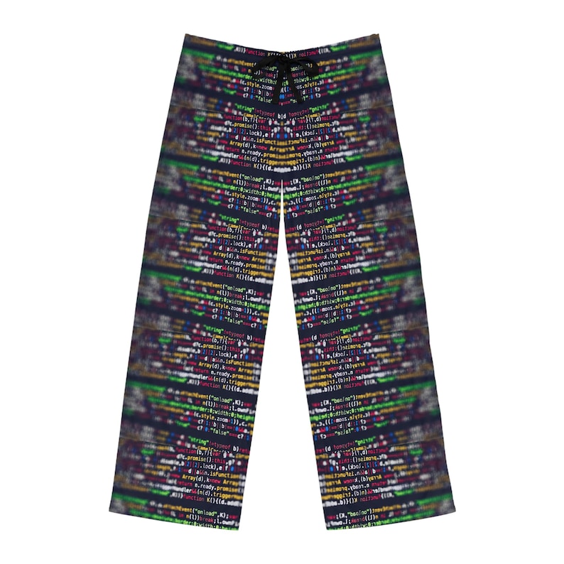 Coder Programmer Tech AI Computer Science Men's Pajama Pants image 1