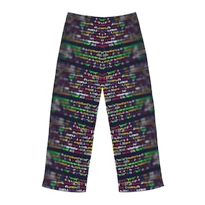 Coder Programmer Tech AI Computer Science Men's Pajama Pants image 2