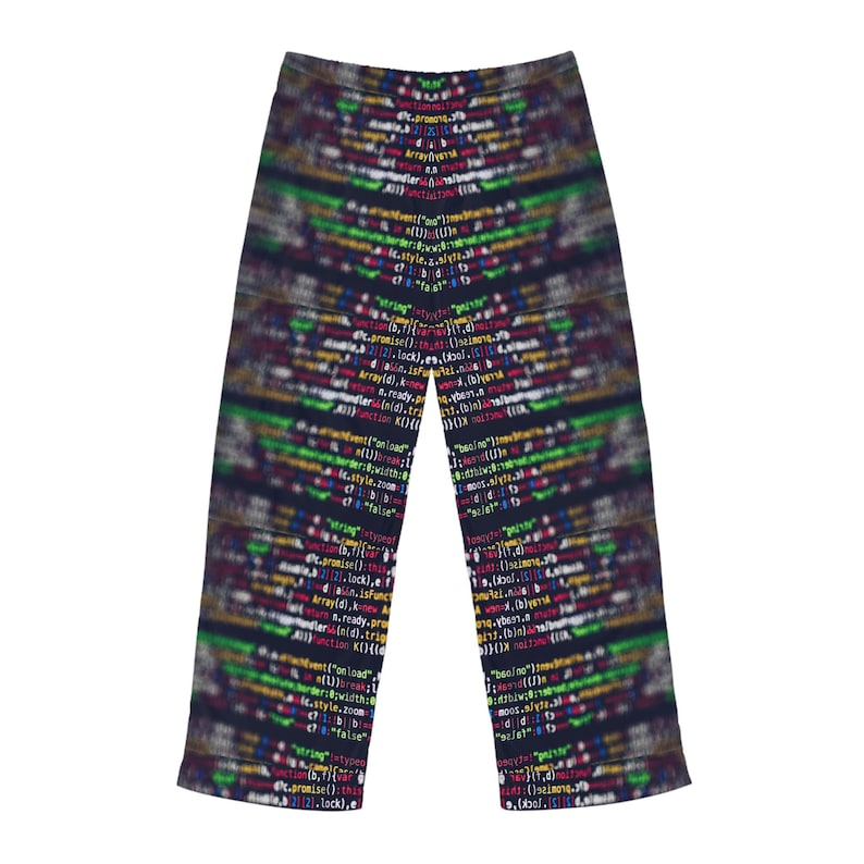 Coder Programmer Tech AI Computer Science Men's Pajama Pants image 2