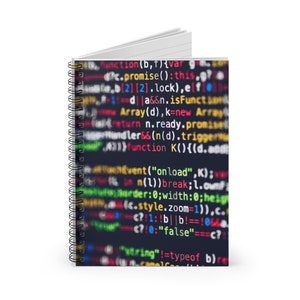 Coder Programmer Developer Tech AI Computer Science Diary Journal Study Notebook, Ruled Line image 2