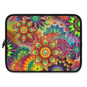 Trippy Psychedelic Abstract Art Laptop PC Macbook Pro Tablet Computer Case Sleeve