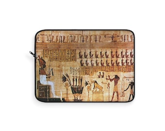 Der alte ägyptische Pharao Heiroglyphics Ägypten Hieroglyphen Laptop Tablet Macbook Pro Sleeve Cover Case