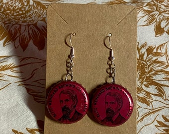 Henry's Hard Soda Bottle Cap Earrings