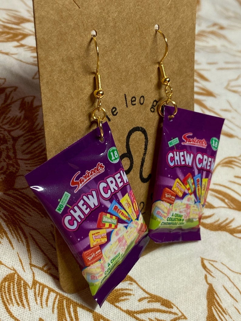 Swizzels Chew Crew Candy Mini Brands Earrings Etsy