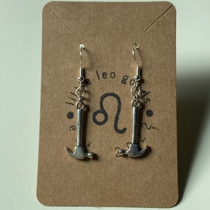 Handy Gal Assorted Tools Dangle Earrings