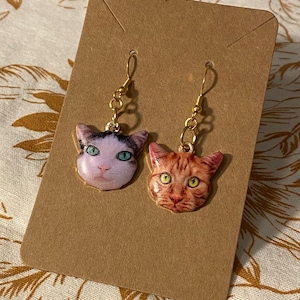 Kitty Girl Dangle Earrings