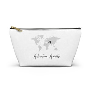 Adventure Awaits Travel Pouch | Accessory Pouch | Travel Bag | Adventure Bag | Packing and Organization