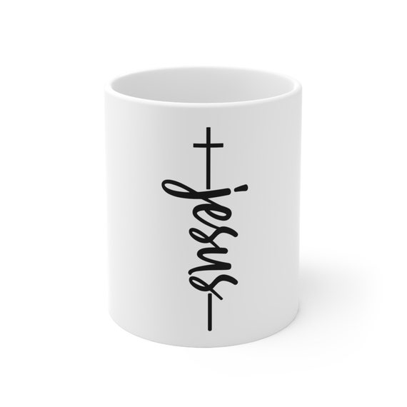 Ceramic Mug 11oz, Jesus