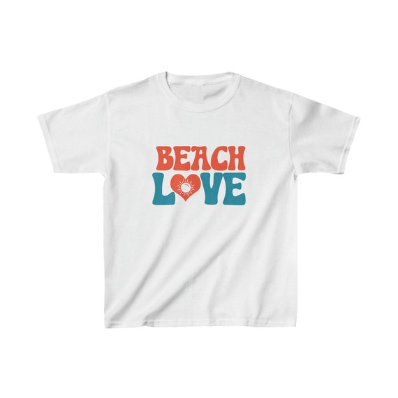 Kids T-Shirt, Beach Love