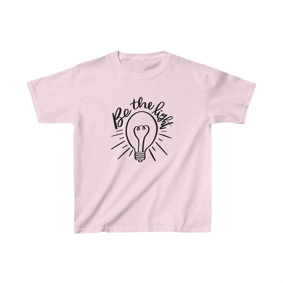 Kids T-shirt, Be the Light