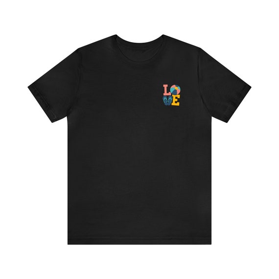 Unisex Short Sleeve T-shirt, Love
