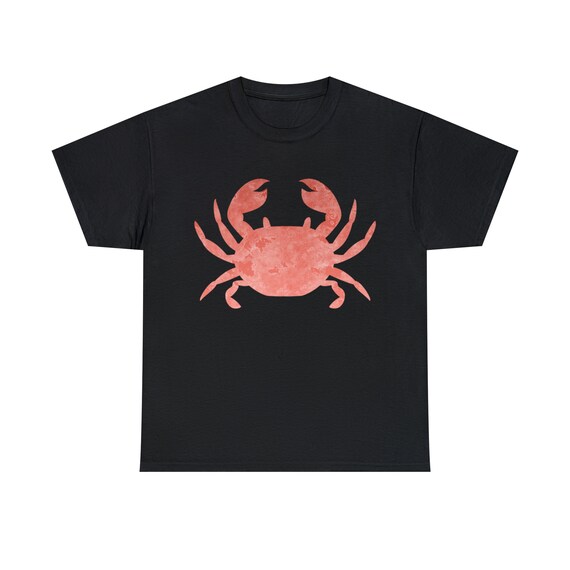 Unisex Heavy Cotton Tee, Crab T-shirt