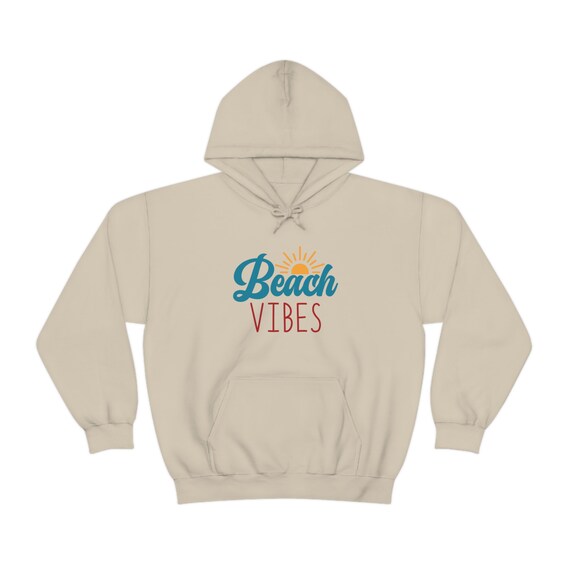 Unisex Hooded Sweatshirt, Beach Vibes