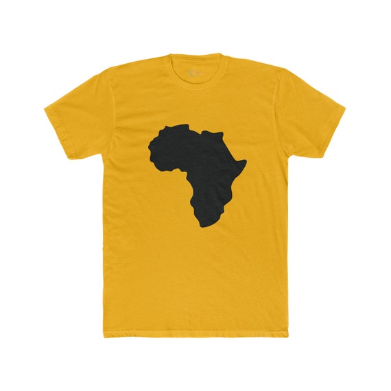 Africa Men's Cotton Crew Tee, Africa T-shirt