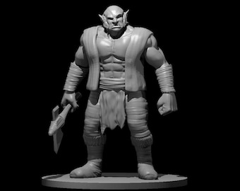 Half Ogre Miniature