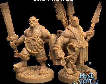 Orc Pirate Miniatures