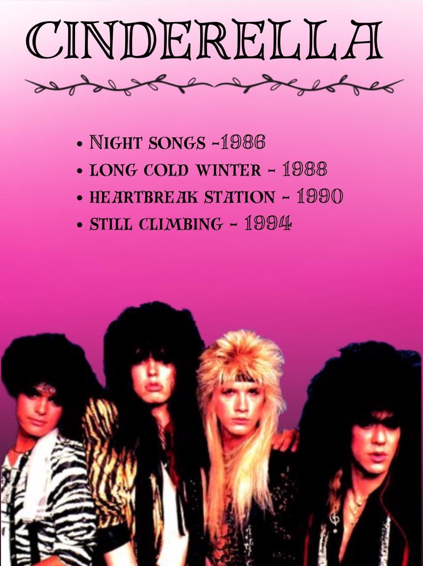 Cinderella rock band - Etsy 日本
