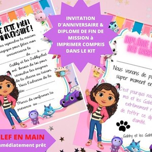 7 / 8 ans CHASSE au TRESOR en Français petits chats clé en main à imprimer anniversaire / après-midi enfant intérieur ou extérieur trésor image 5