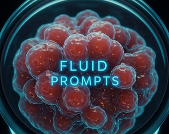 100 Text To Image Fuild Prompts  Applied on MidJourney