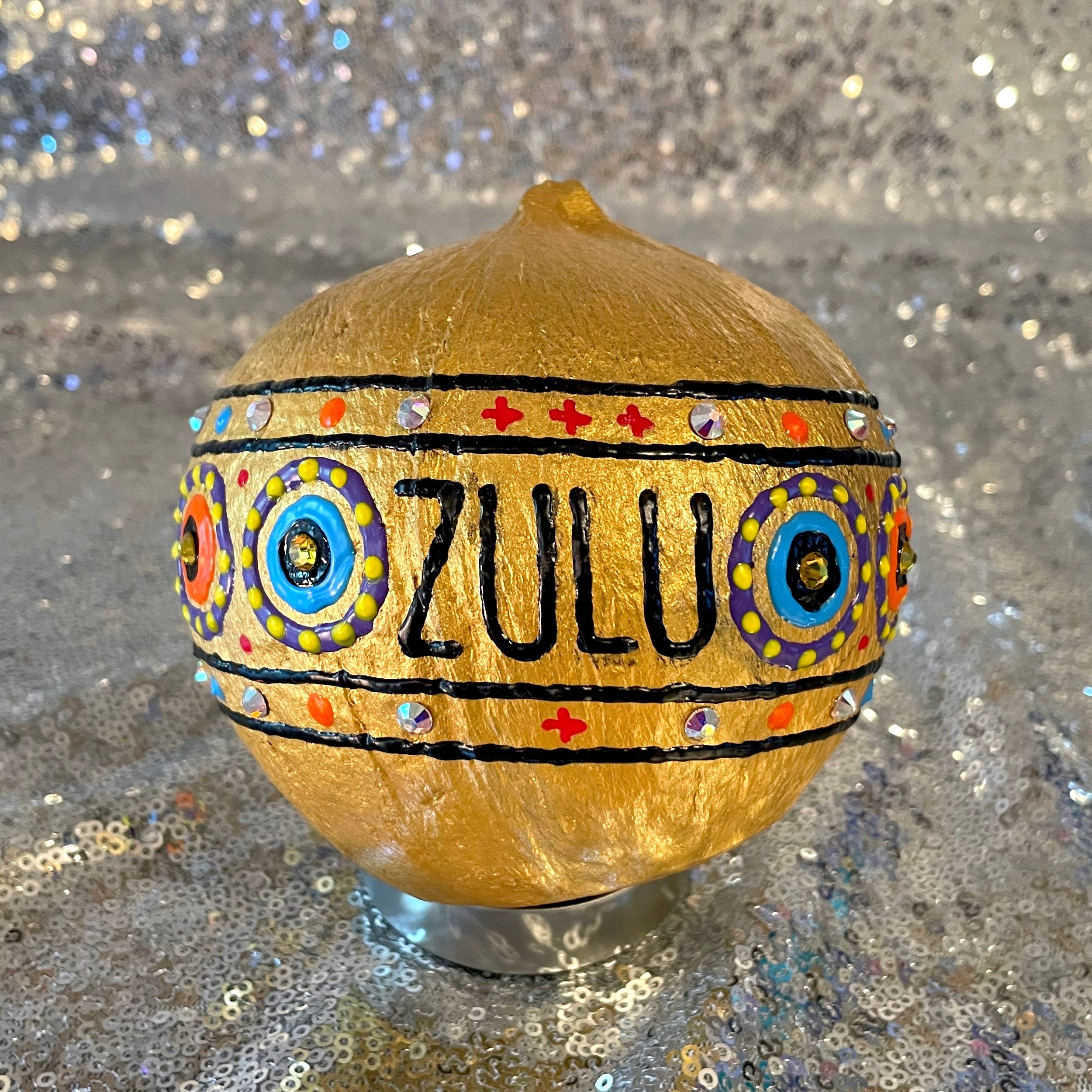 golden coconut mardi gras