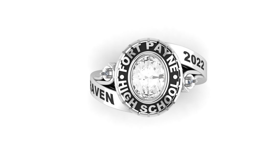 Sterling Silver Class Rings 2021 Walmart April Birthstone Class