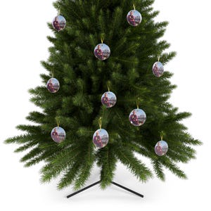 Fulton Sheen Christmas Ornament, Clear Glass Catholic Tree Decoration, Blessed Fulton Sheen Gift image 13