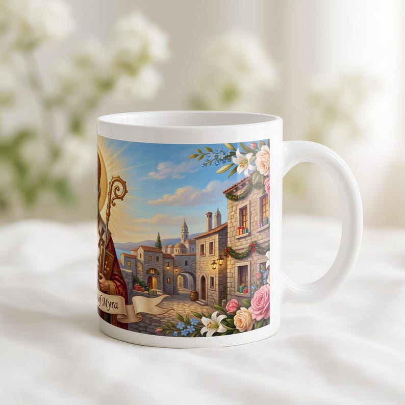 The St. Nicholas ceramic mug