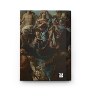 Saint Matthew Blank Journal, Catholic Apostle Notebook, Book Maker Patron Saint Gift image 4