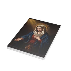 Our Lady of Hungary Note Cards, Marian Devotional Stationery, Catholic Prayer Cards image 5