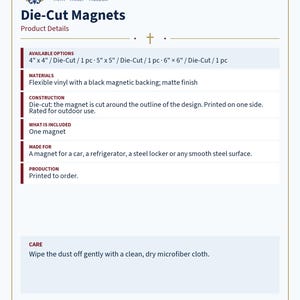 Product details card for the Christmas Catholic gift