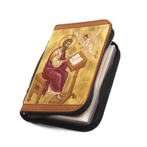 Saint Matthew Bible Cover, Catholic Devotional Gift for Daily Scripture image 10