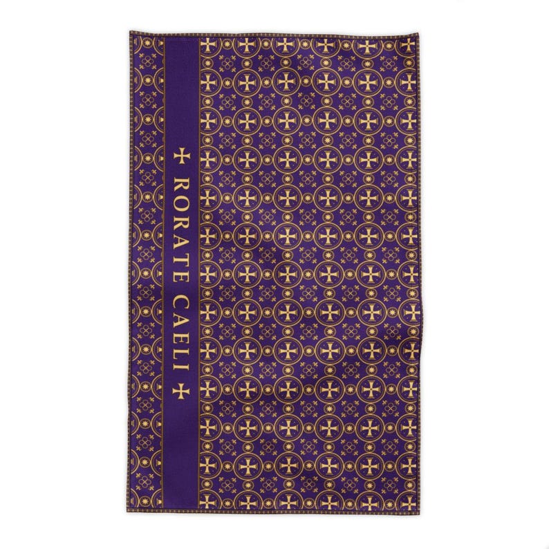 Close view of Advent Catholic gift